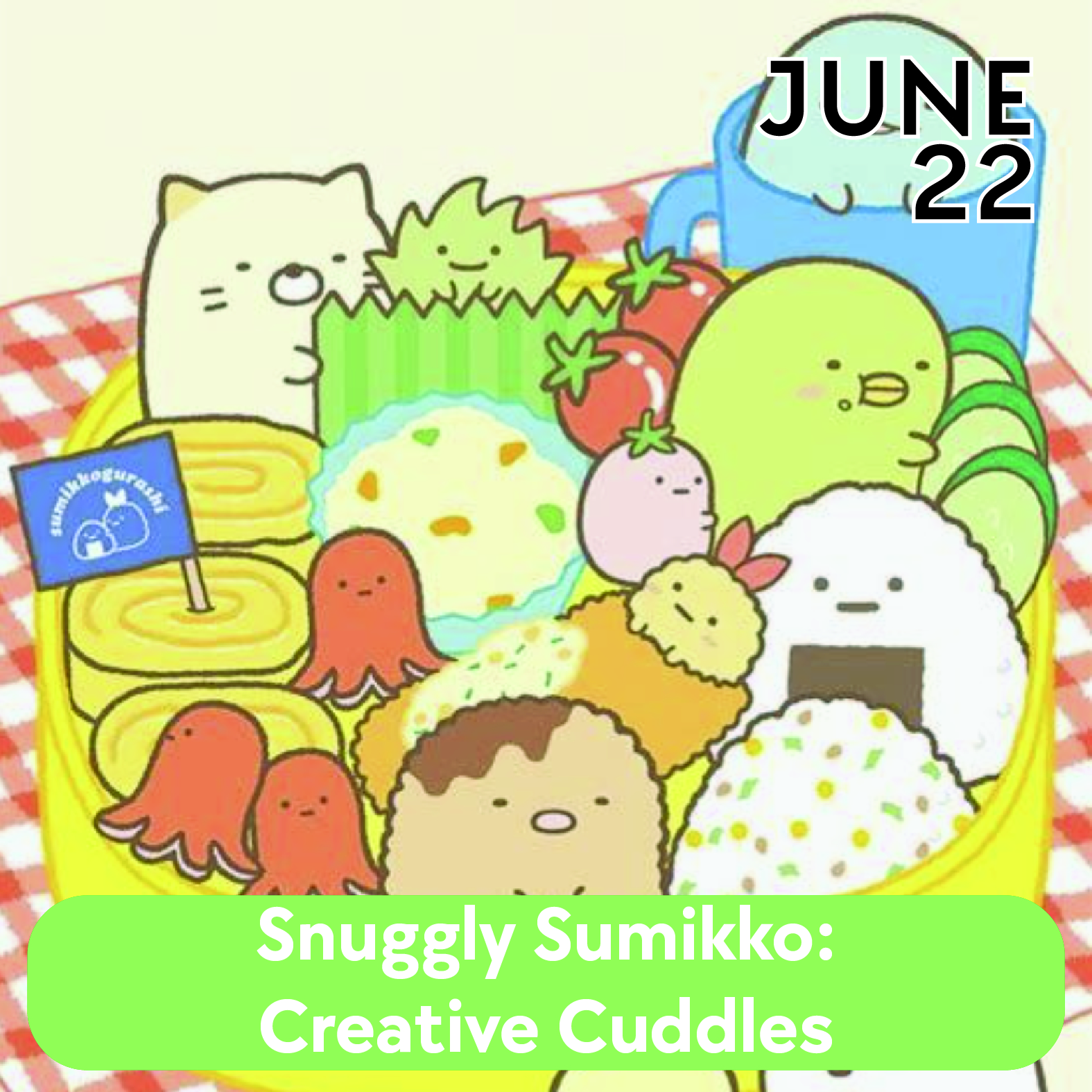 Holiday Art Camp Singapore - "Snuggly Sumikko: Creative Cuddles"